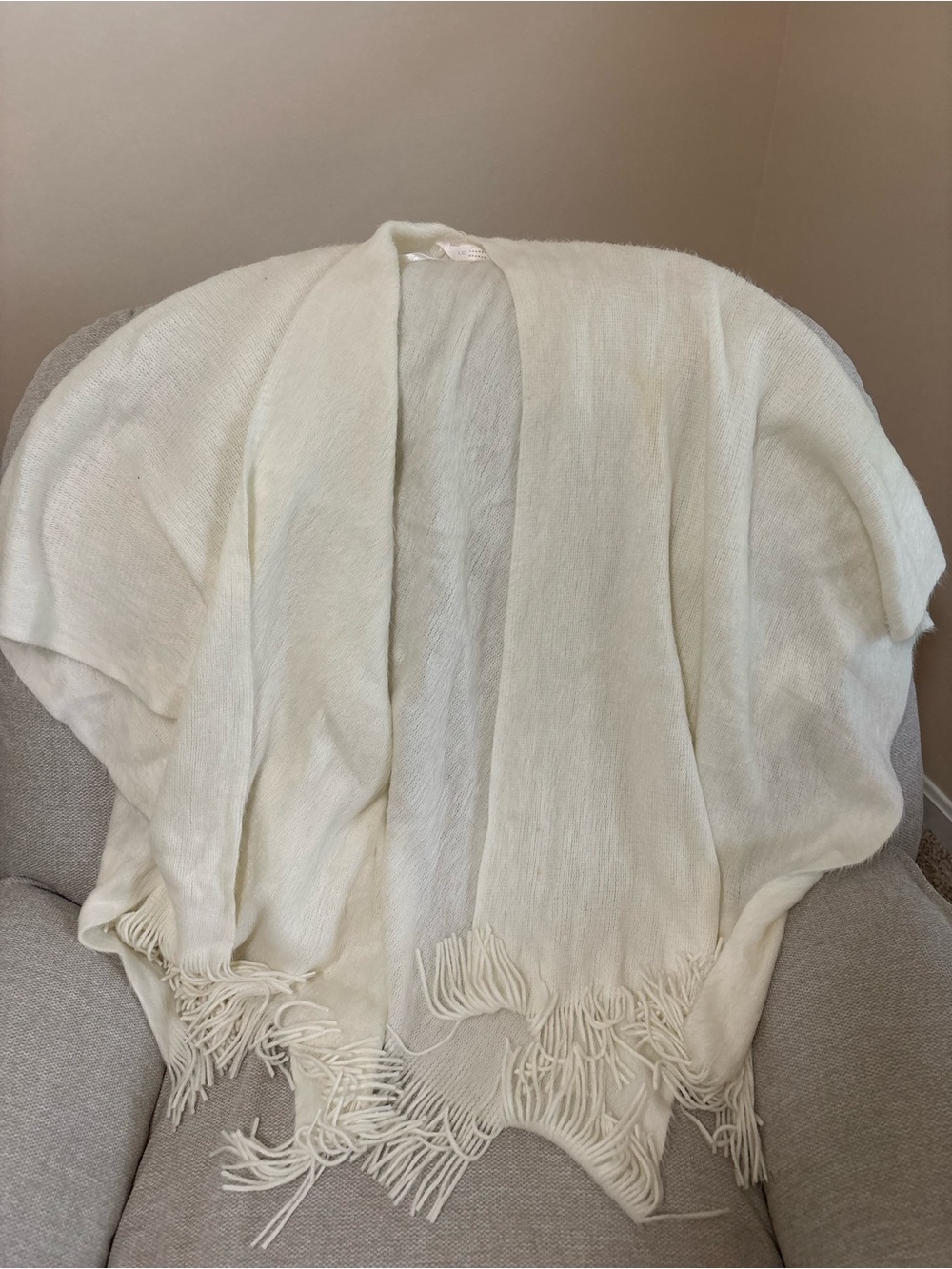 Off white Lauren Conrad shawl
